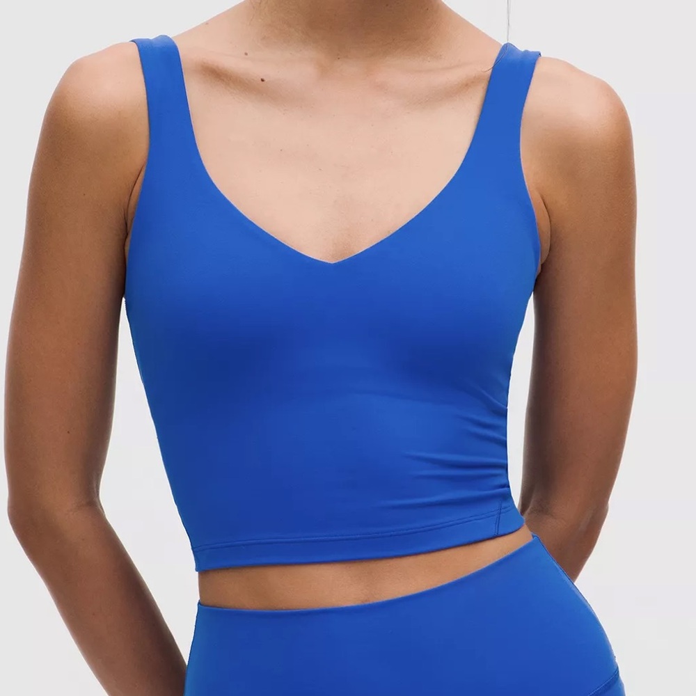 Lululemon align tank size 6 “Poolside Blue”